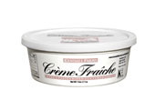 creme fraiche product in container